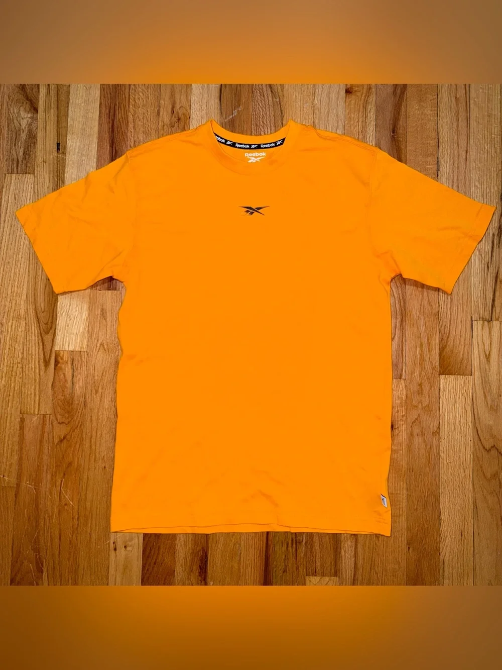 Reebok Short Sleeve Logo Tee Shirt Size S